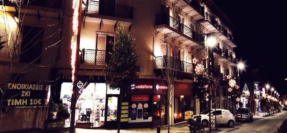 Hotel Elvetia Karpenísion Dış mekan fotoğraf